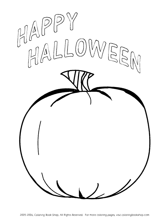 Halloween printable coloring pages, Design your own Jack o lantern